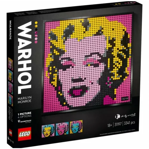 Lego Art Andy Warhol&#039;s Marilyn Monroe 31197