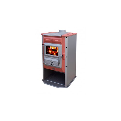 Tim Sistem peć na čvrsto gorivo timsistem magic stove crvena Slike