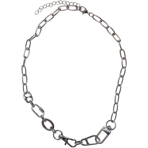 Urban Classics Accessoires Various Fastener Necklace silver Cijene