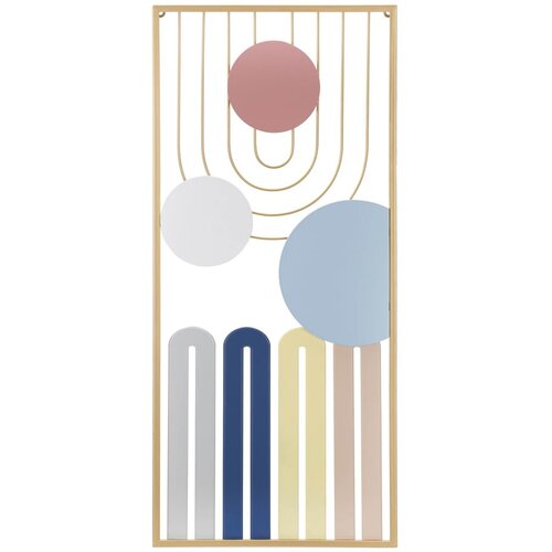 Mauro Ferretti Metalni zidni ukras 37x84 cm Colorful – Cijene