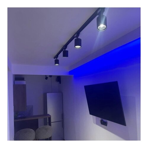  Šinska rasveta Crna Komplet 2m-4topa ( 006-2m sa 4topa crna ) Cene