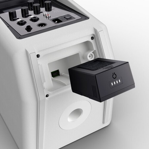 Ld Systems ANNY&amp;reg; 8 Akumulatorski zvočnik z me&amp;scaron;alno mizo, bel - - Audio-Kondric Slike