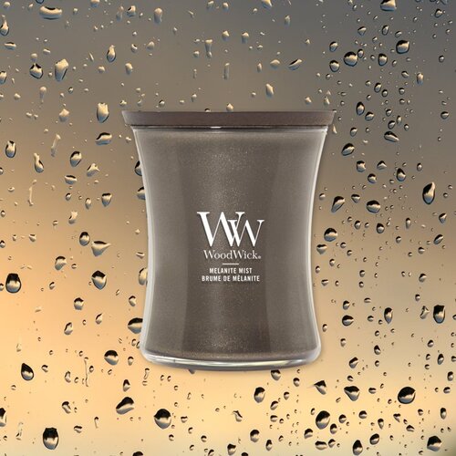 WoodWick Precious Metals Melanite Mist mirisna svijeća 275 g Slike