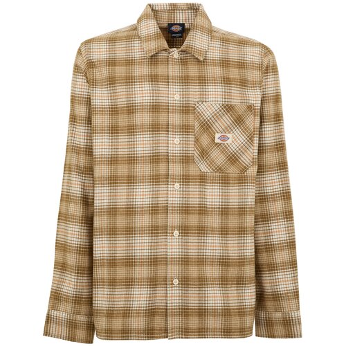 Dickies Srajca &amp;#039;Forest&amp;#039; svetlo bež / karamel / marelica Slike