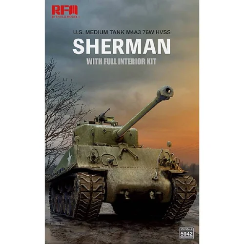 RFM M4A3 76W HVSS Sherman with full interior, (21312882)