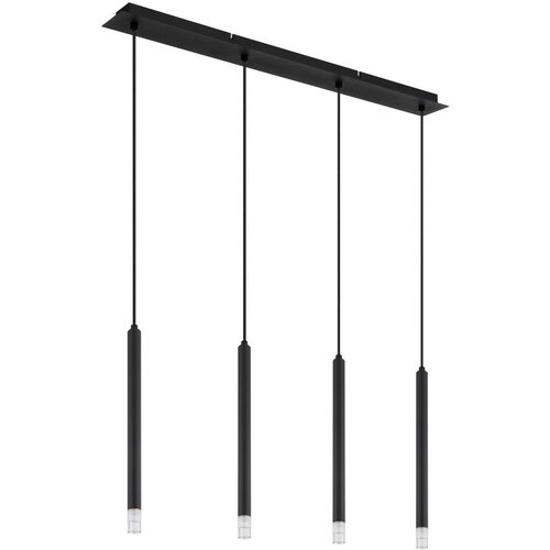 Globo 15629-4 - Luster na sajli BLAKE 4xG9/4W/230V crna Cene