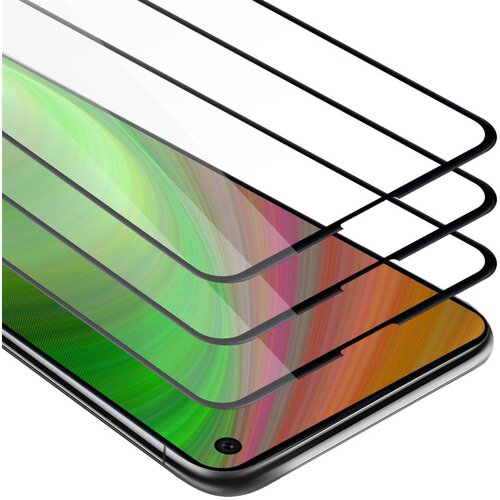 Cadorabo 3x Celozaslonska za&scaron;čitna folija, združljiva z Samsung Galaxy S10e - Za&scaron;čitna folija v transparentno s čarno - 3-pack Kaljeno steklo za za&scaron;čito zaslona s trdoto 9H in 3D dotikom, (20548335) Cene