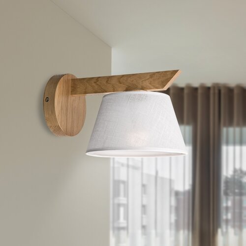  Brilagi - LED zidno svetlo ANTHONY 1xE14/40W/230V hrast/bela Slike