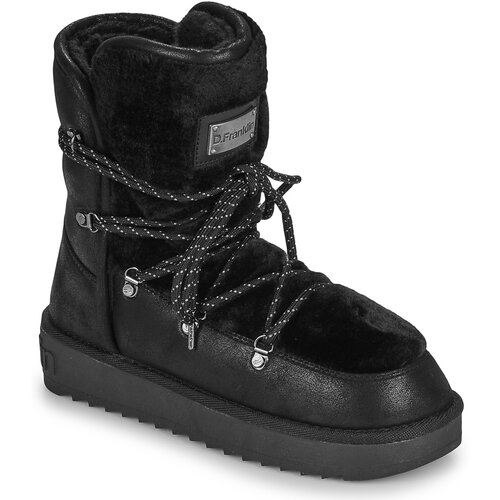 D.Franklin Ženske čizme Nordic DFSH370005, Crne Cene