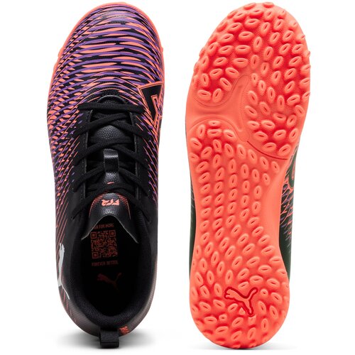 Puma patike za dečake Future 8 Play TT JR, Crno - narandžaste Slike