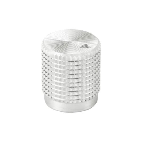 TRU COMPONENTS TC-11613880 okretni gumb s gumbom za obilježavanje srebrna (Ø x V) 14 mm x 16 mm aluminij 1 St. Cijene