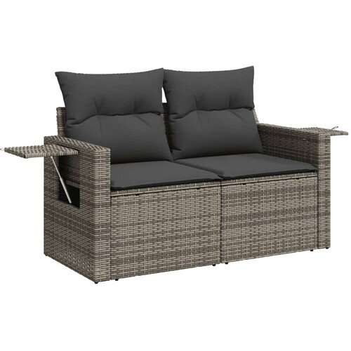 vidaXL 7-dijelni set vrtnih sofa sivi od poliratana Cijene