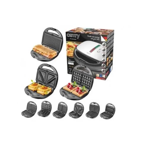 carmy sendvic toster CR3057 6 u 1 izmenljive ploce 1200w Cene