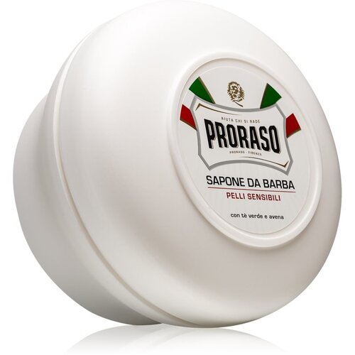 Proraso white shaving soap in a jar trdo milo za britje s hladilnim mentolom 150 ml za moške Cene