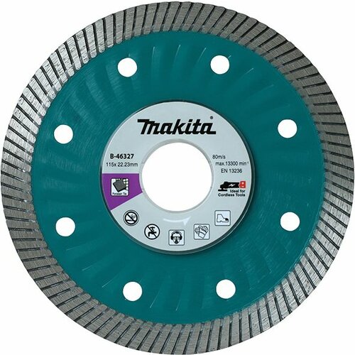 Makita Diamond Wheel (Wave) For Tile Dry 115x22,23mm B-46327 Cene