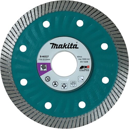 Makita dijamantna ploča za keramičke pločice 115 mm, valoviti rub B-46327 Cene