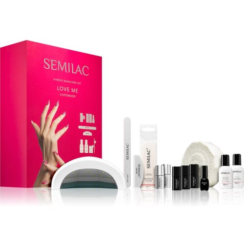 Semilac UV Hybrid Love Me set za odlično manikiro Cene