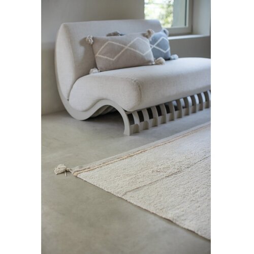 Lorena Canals Krem periv/ručno rađen pamučan tepih 140x200 cm Bloom Natural &amp;ndash; Slike
