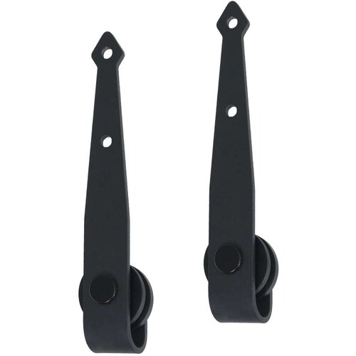 VidaXL mini pribor za klizna vrata staje od ugljičnog čelika 183 cm Slike