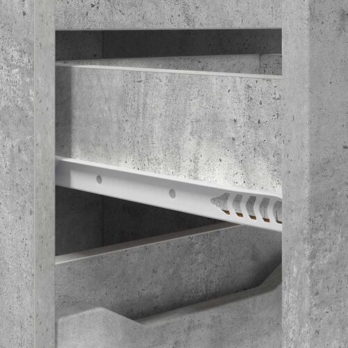  Kupaonski ormar s ladicama Betonski sivi 30,5 x 30 x 101 cm Slike