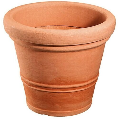 GELI okrugla posuda za biljke Milano (Maks. vanjski promjer: 30 cm, Visina: 24 cm, Terakota) Slike