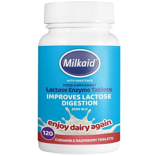 Milkaid 120 tableta za žvakanje Slike