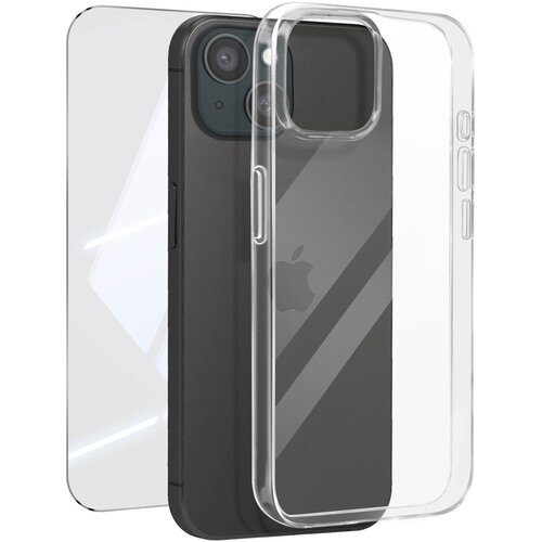 Oem Mayaxess, Za&scaron;čitni komplet za iPhone 15 Integralna za&scaron;čita, Prozorno, (5000215834) Cene