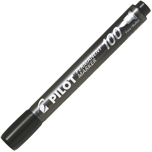  permanentni 1mm okrugli vrh Pilot SCA-100-B crni Slike