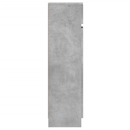  za cipele boja betona 100,5x28x100 cm konstruirano drvo Slike