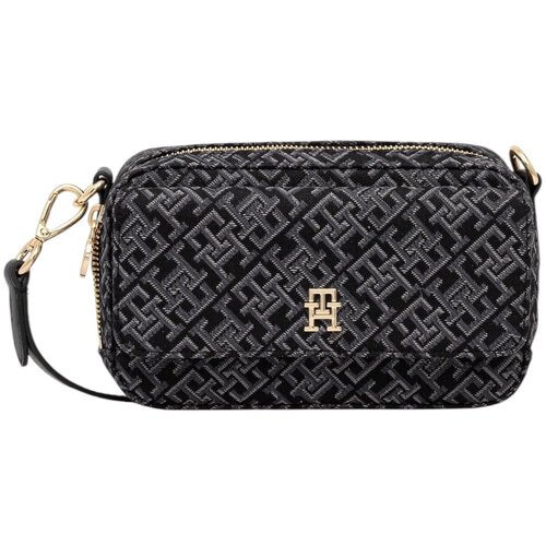 Tommy Hilfiger Torbe za čez ramo TH ICON CAMERA BAG AW0AW17682 Črna Cene