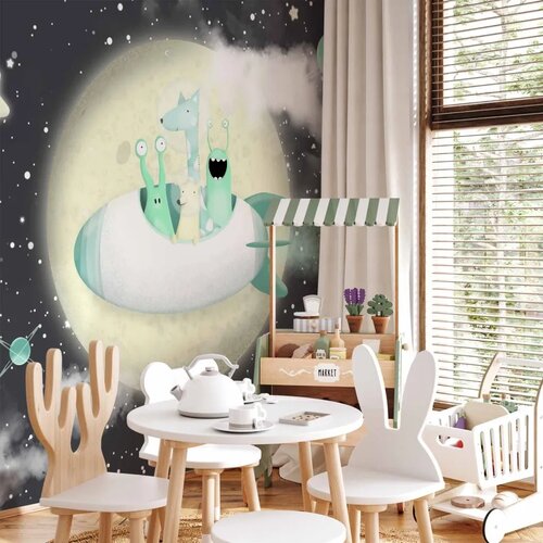  Foto tapeta - Space Adventure - First Variant 343x256 Samoljepljiva Slike