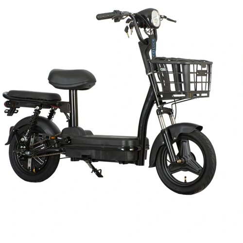 Mini power električni bicikl crni 2024 Slike