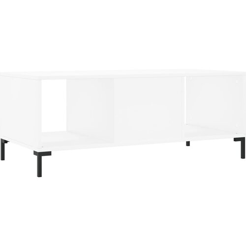  Stolić za kavu bijeli 102 x 50 x 40 cm od konstruiranog drva Slike