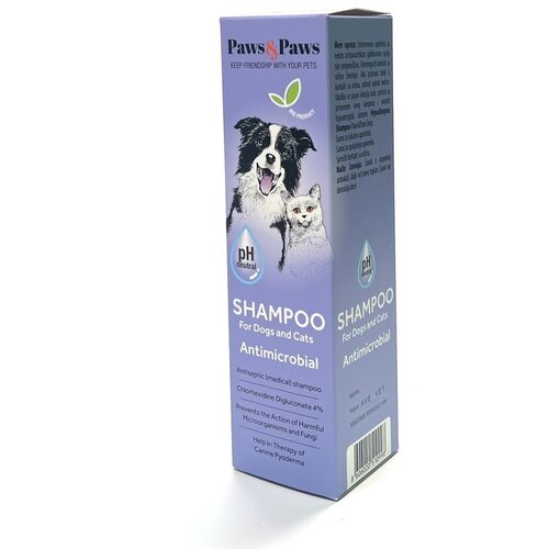 Ave&Vetmedic ave & vetmedic antimicrobal hlorheksidin diglukonat 4% šampon za pse i mačke, 250 ml Slike