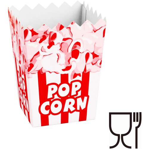 GSG24 Kartonska škatla za PopCorn 7x11,5x9cm MALA 0,5L 100 kos., (21384219) Cene