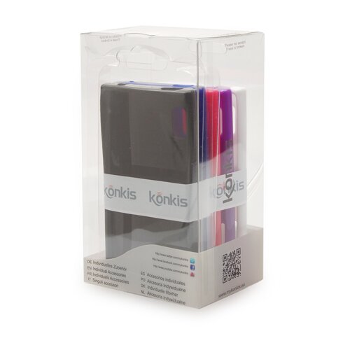 KONKIS lg optimus L5 silikon tpu 5v1 v kompletu 5 silikonov (črn, bel, pink, viola, moder) Cene