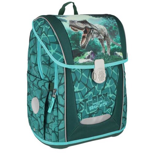 Spirit Anatomski ranac za &amp;scaron;kolu Easy-Go T-Rex 49x21x40cm zelena Slike