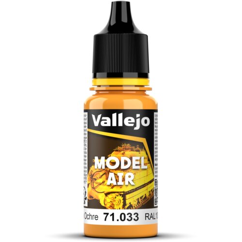 Vallejo Model Air 033 Ochre Cene