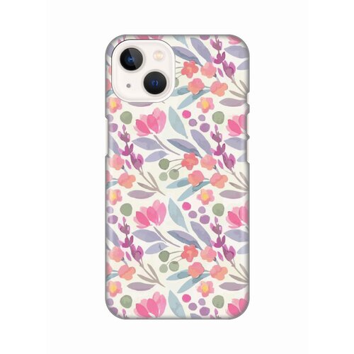  maska za iphone 13 6.1 watercolor flowers silikonska print Cene