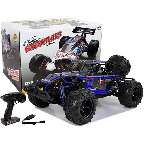 Lean Toys Daljinsko upravljan terenski avto 1:18 Modra ENOZE 9303E 45&amp;nbsp;km / h Slike