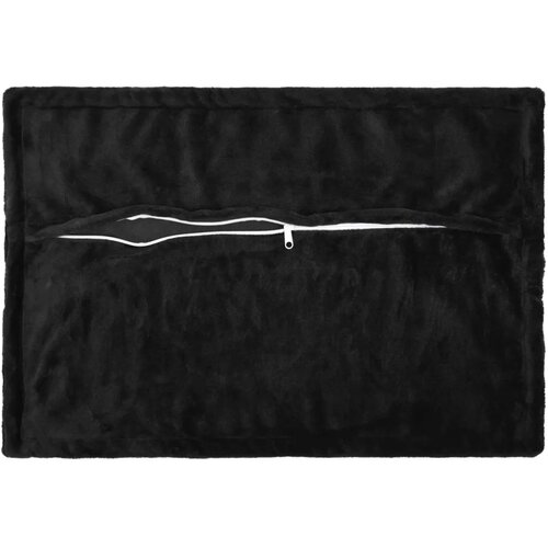  Presvlaka za jastuk 2 pcs HOUTEN Crna 40 x 60 cm Flanel - Crna 40 x 60 cm 2 Slike