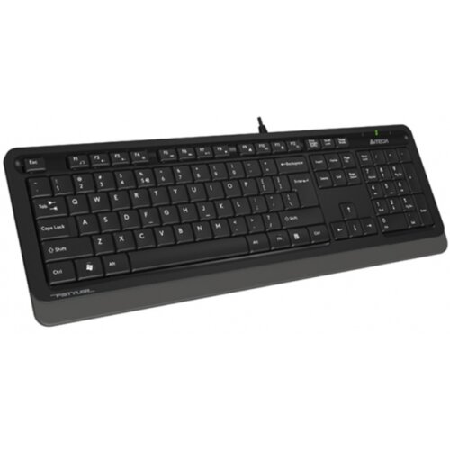 A4Tech FK10 grey fstyler sleek multimedia comfort tastatura, yu layout, usb Slike