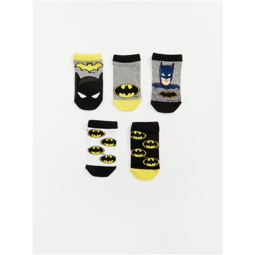 LC Waikiki Pack of 5 Batman Patterned Boys Booties Socks Slike