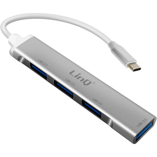LINQ Adapter USB C HUB s 4 vrati USB - super hiter prenos, (21729907) Cene