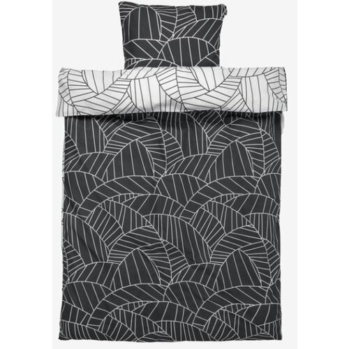  Posteljina perkal 140x200 bela/siva Cene