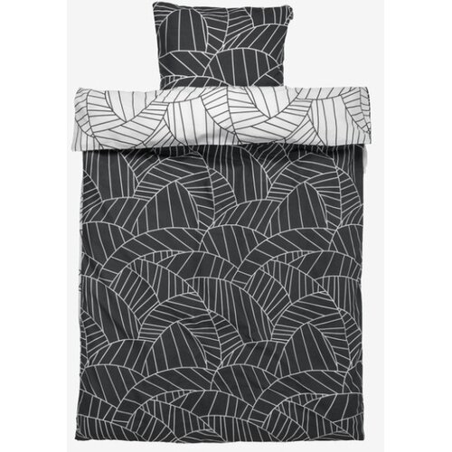  Set posteljine od perkala, 140x200cm, Bijela/Siva Slike