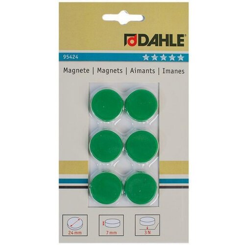 Dahle Magneti &amp;Phi; 24 mm, 6/1 Slike