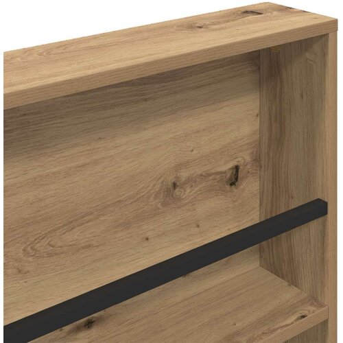  Polica za časopise Zidne 2 pcs Umjetnički hrast 80 x 12 x 70 cm Slike