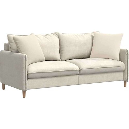 VidaXL jastučići za sofu 2 pcs bež 50 x 50 cm tkanina Slike