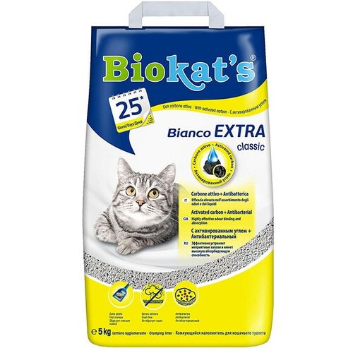 Gimborn posip za mačke biokats bianco extra 5kg Slike